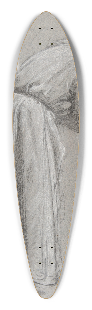 Isidore Pils - Cleric with Joined Hands 39.3 inch art pintail longboard deck