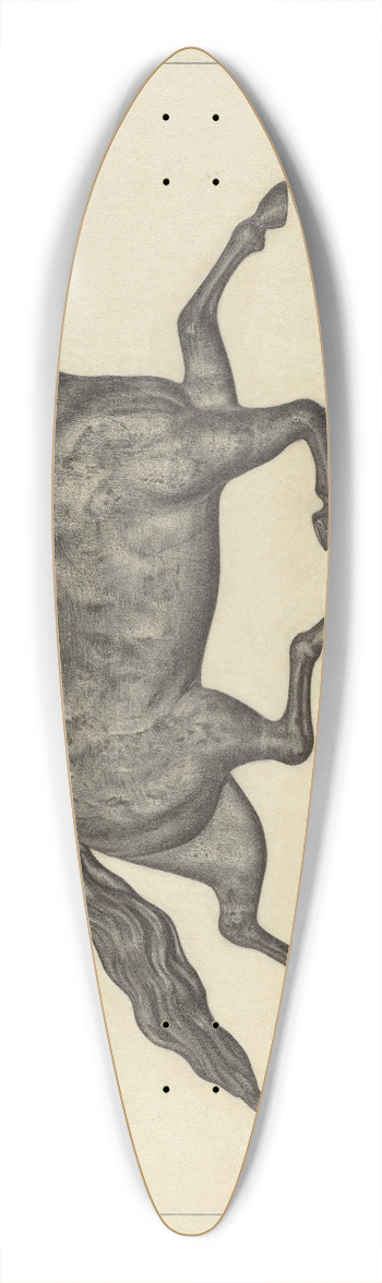 Isidore Sovensky - Weather Vane Finial 39.3 inch art pintail longboard deck