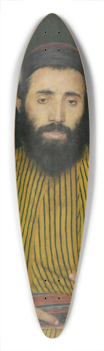 Isidor Kaufmann - Portrait of a Sephardic Jew 39.3 inch art pintail longboard deck