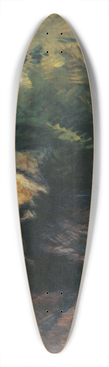 Isidre Nonell - Hardship 39.3 inch art pintail longboard deck