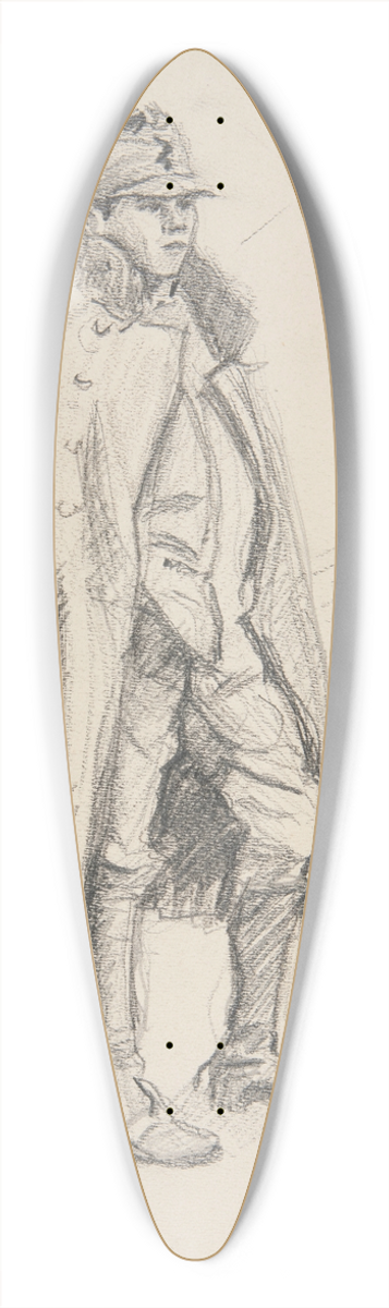 Ivan Ivanec - onierz Legionu Ukraiskich Strzelcw Siczowych (1914-1920) 39.3 inch art pintail longboard deck