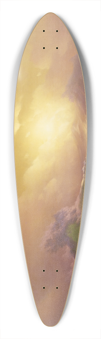 Ivan Konstantinovich Aivazovsky - The Ninth Wave 39.3 inch art pintail longboard deck