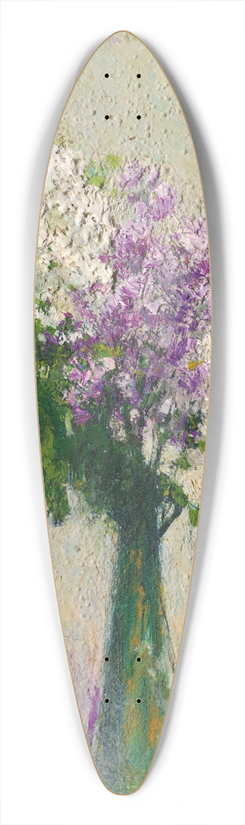 Ivan Pavlovich Pokhitonov - Les lilas 39.3 inch art pintail longboard deck