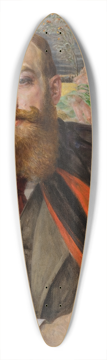 Jacek Malczewski - Portrait of Adam ada-Cybulski 39.3 inch art pintail longboard deck