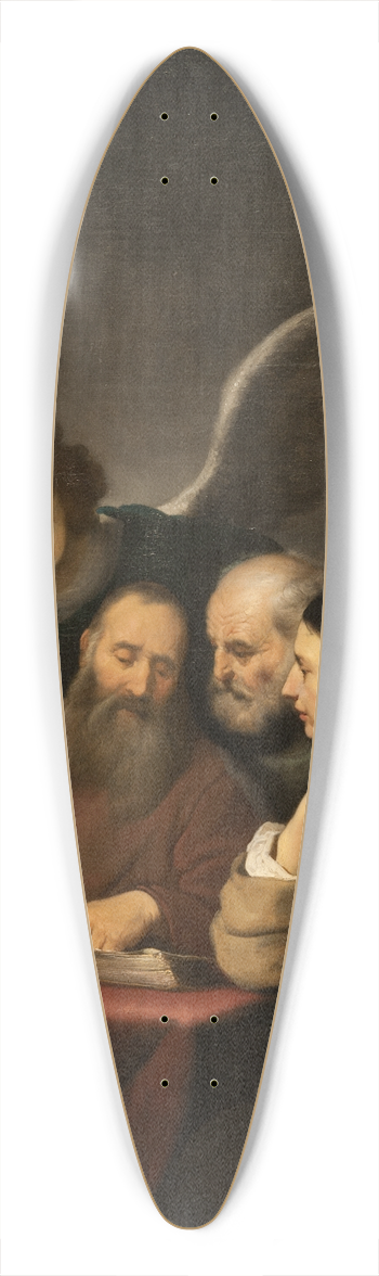 Jacob Adriaensz Backer - The Four Evangelists 39.3 inch art pintail longboard deck