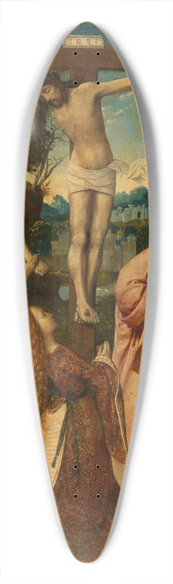 Jacob Cornelisz. van Oostsanen - Calvary 39.3 inch art pintail longboard deck