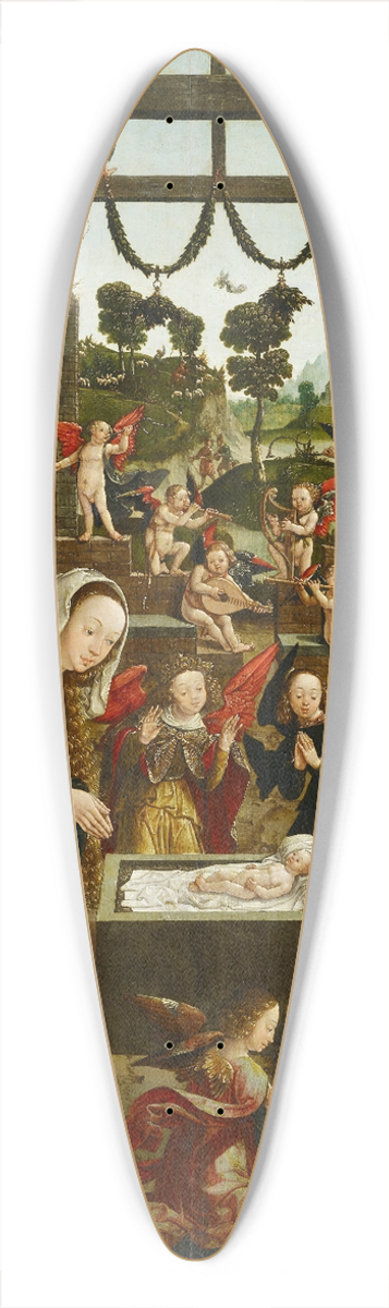 Jacob Cornelisz. van Oostsanen - Nativity 39.3 inch art pintail longboard deck