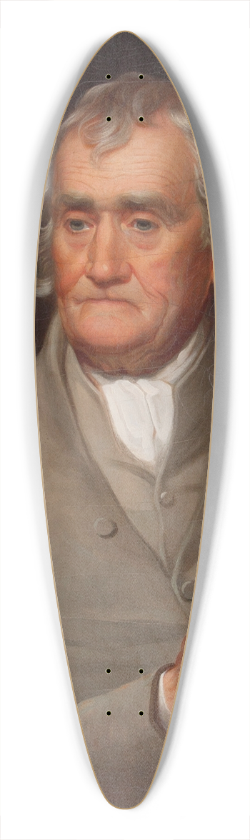 Jacob Eichholtz - Abraham Freeman 39.3 inch art pintail longboard deck