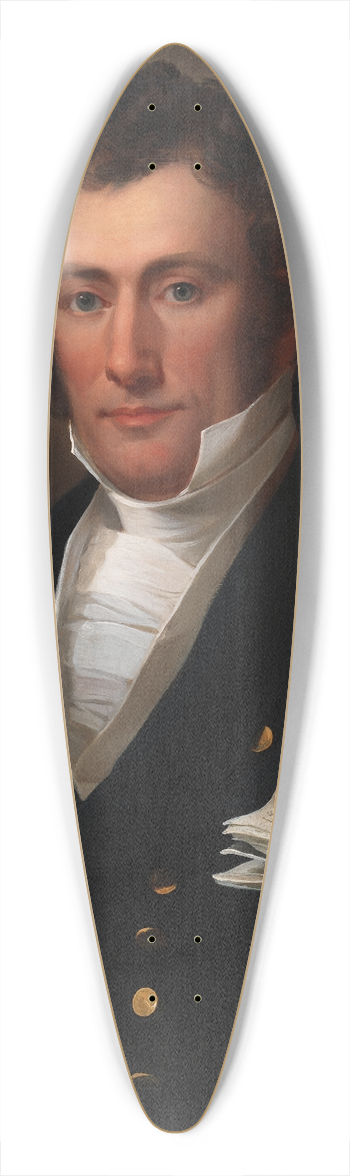 Jacob Eichholtz - Joshua Tevis 39.3 inch art pintail longboard deck