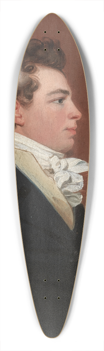 Jacob Eichholtz - Portrait of a Man 39.3 inch art pintail longboard deck