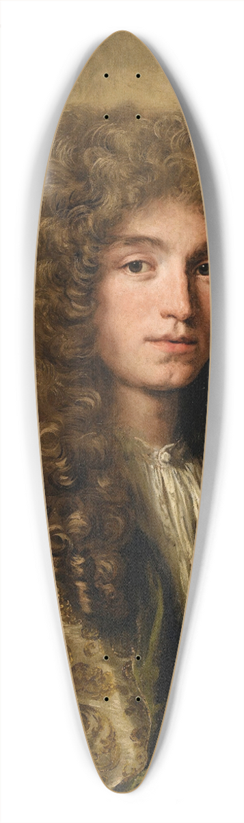 Jacob Ferdinand Voet - Portrait of a man wearing a wig 39.3 inch art pintail longboard deck