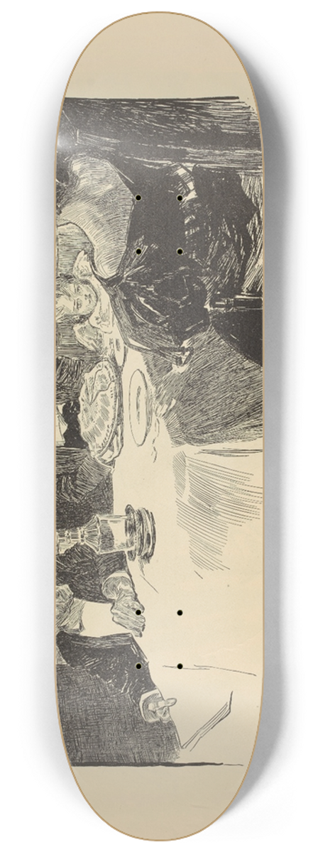 Charles Dana Gibson - What does he want 8.25 inch art skate deck