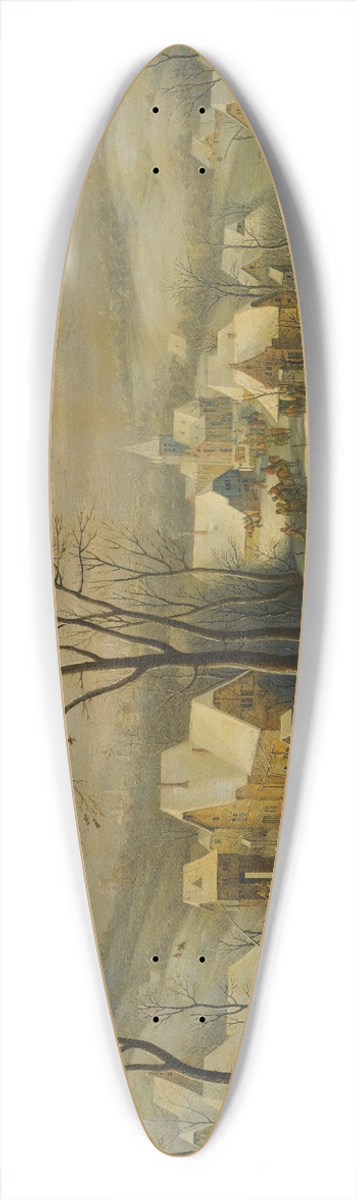 Jacob Grimmer - The Massacre Of The Innocents 39.3 inch art pintail longboard deck