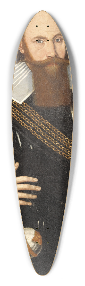 Jacob Heinrich Elbfas - Henrik Fleming, 1584-1650 39.3 inch art pintail longboard deck