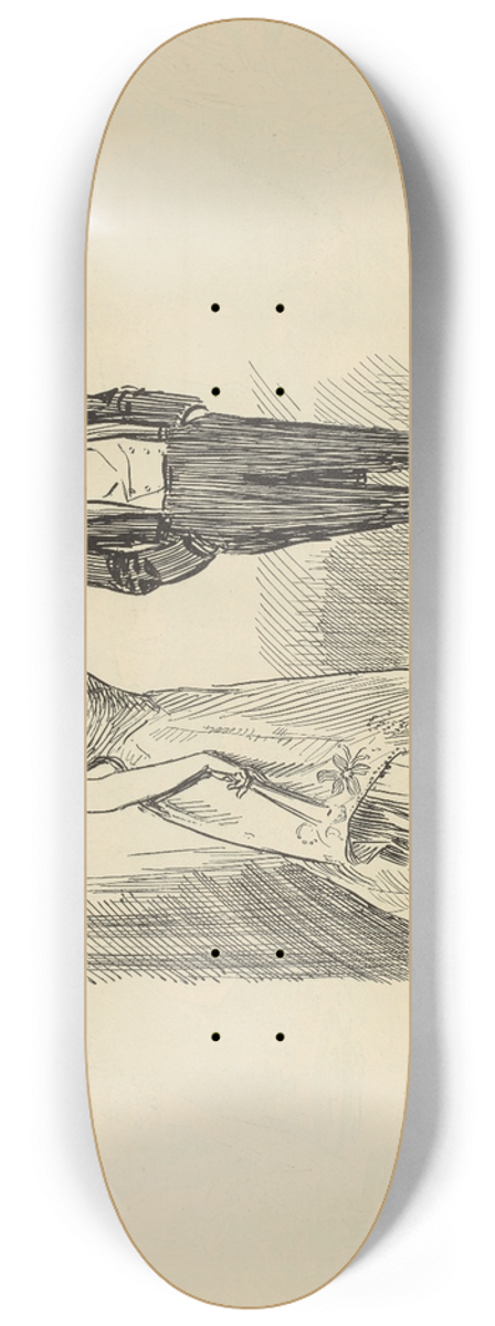 Charles Dana Gibson - You have been very successful with the girlswhat is your rule in making love to one. 8.25 inch art skate deck