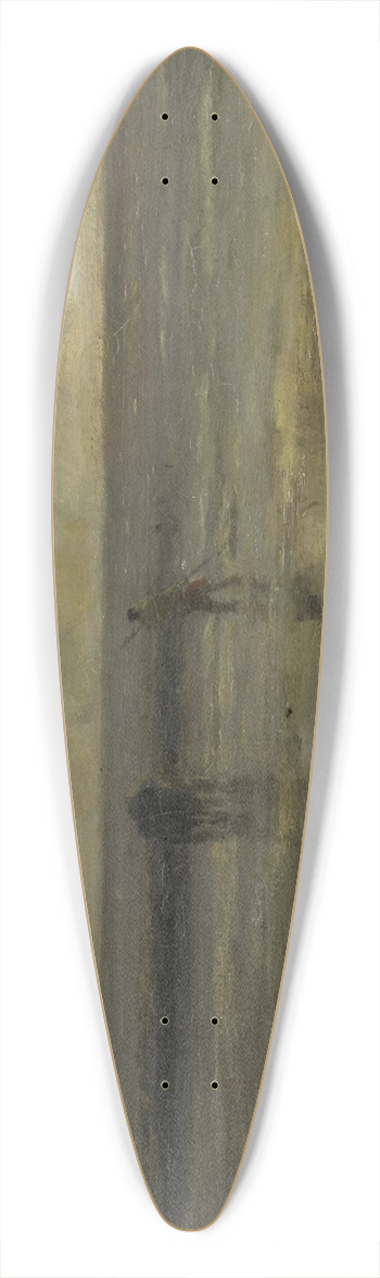 Jacob Maris - Strand bij avond 39.3 inch art pintail longboard deck