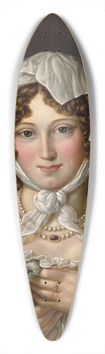 Jacob Munch - Dameportrett, Signora Contessa di Mollinasko 39.3 inch art pintail longboard deck