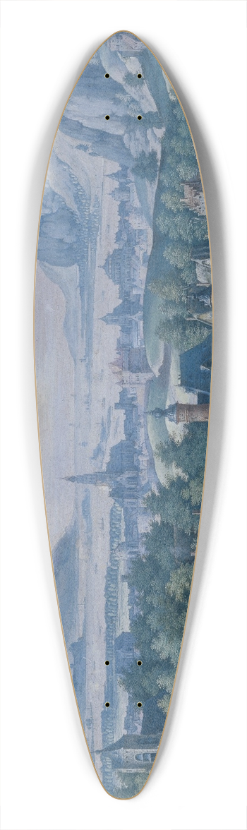 Jacob Savery the Elder - Landscape with the story of Jephthahs daughter 39.3 inch art pintail longboard deck