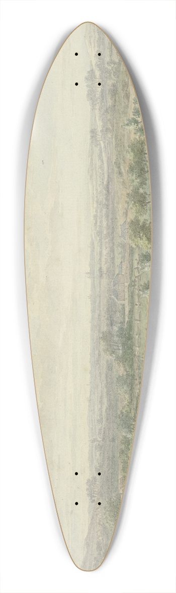 Jacobus Buys - Weite Landschaft mit der Kornernte 39.3 inch art pintail longboard deck