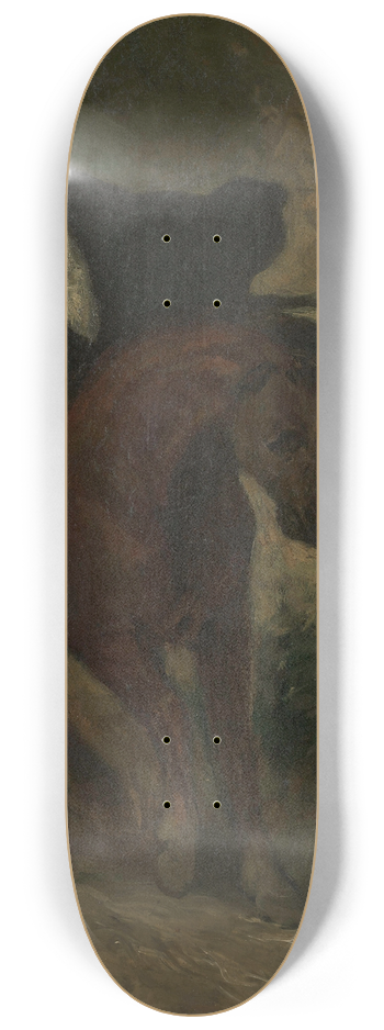 Charles de Groux - Viaticum 8.25 inch art skate deck