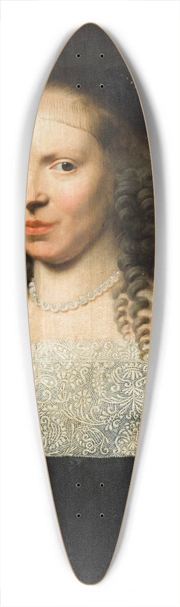 Jacob van Reesbroeck - Portret van Anna Goos 39.3 inch art pintail longboard deck