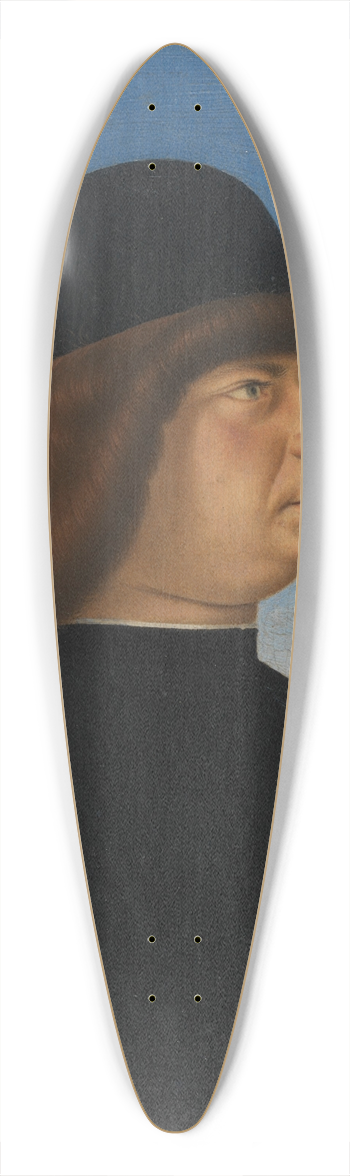 Jacometto Veneziano - Portrait of Alvise Contarini 39.3 inch art pintail longboard deck
