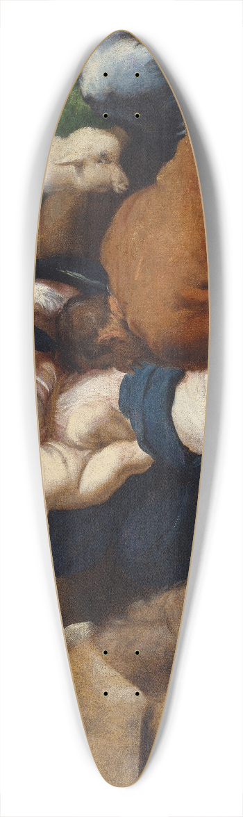 Jacopo Bassano - The Adoration of the Shepherds 39.3 inch art pintail longboard deck