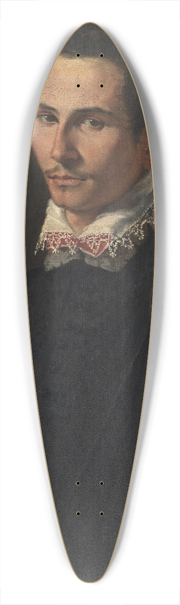 Jacopo da Empoli - Portrait of a Man 39.3 inch art pintail longboard deck