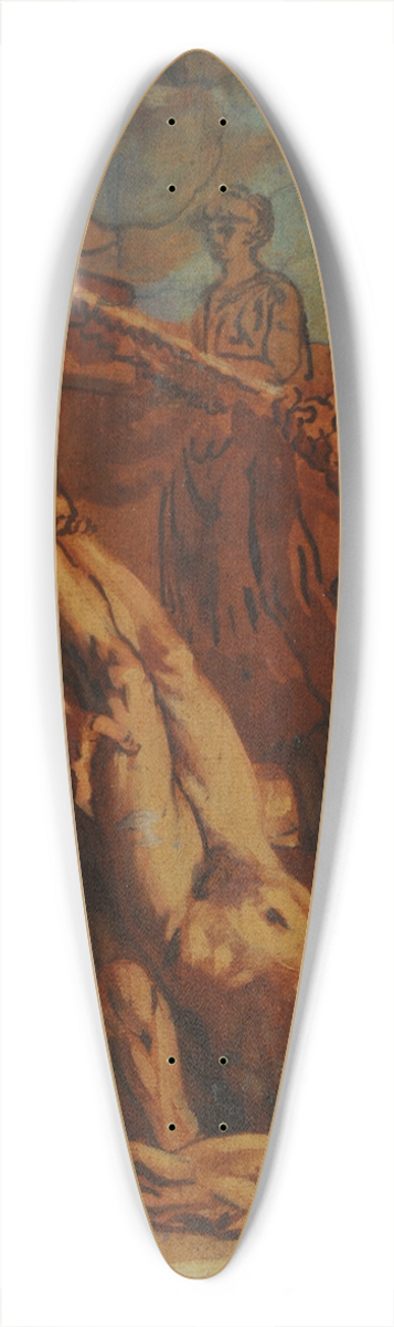 Jacopo Tintoretto - Martyrdom of Saint Peter 39.3 inch art pintail longboard deck