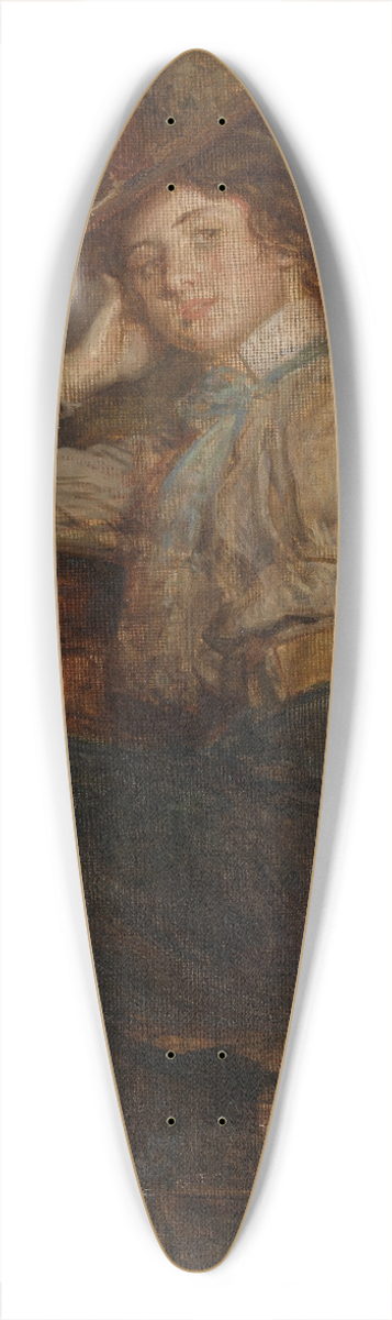 Jacques-mile Blanche - Reverie 39.3 inch art pintail longboard deck