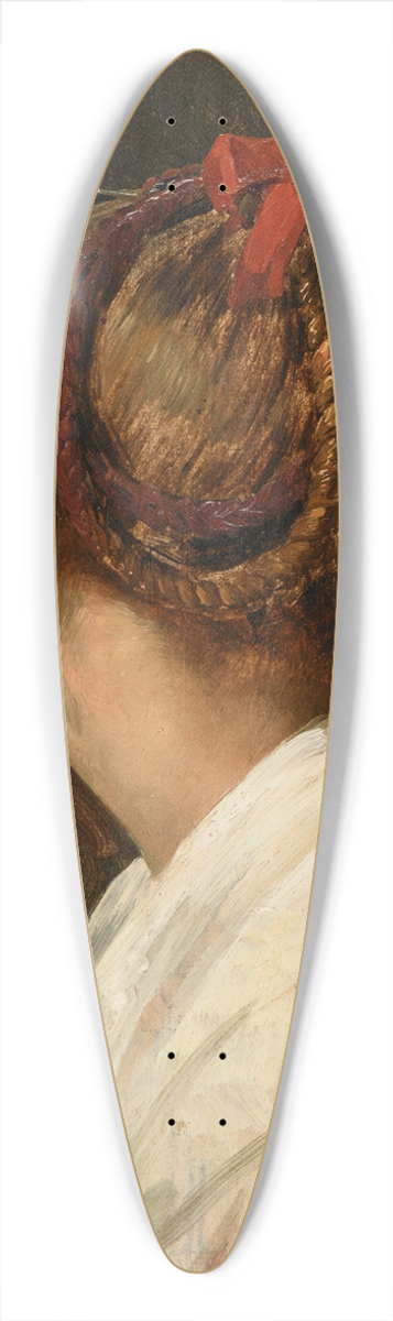Jacques-Raymond Brascassat - Tte de jeune romaine 39.3 inch art pintail longboard deck