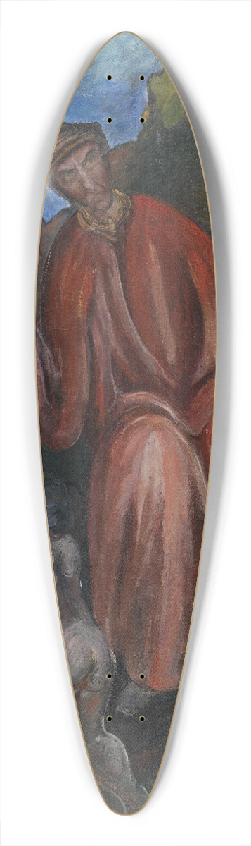 J.A. Jerichau - Dante. Prophets, Opus I 39.3 inch art pintail longboard deck