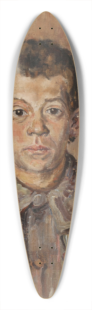 J.A. Jerichau - Studie af en dreng 39.3 inch art pintail longboard deck