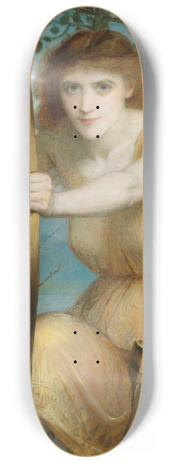 Charles Edward Hall - The Archer 8.25 inch art skate deck