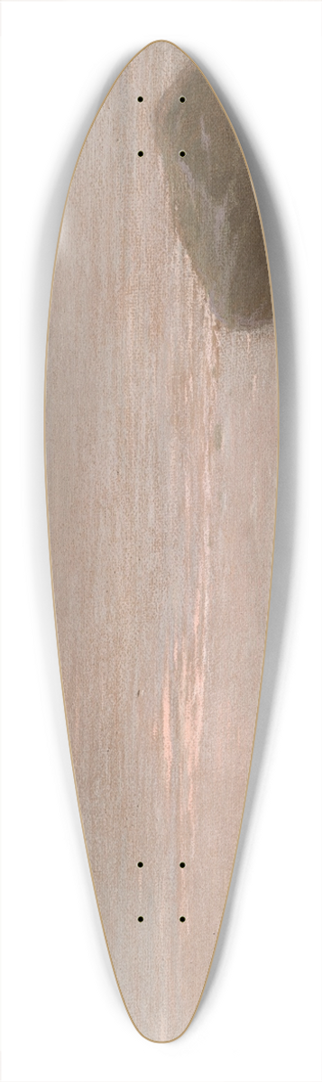 Jakub Schikaneder - Utonul 39.3 inch art pintail longboard deck