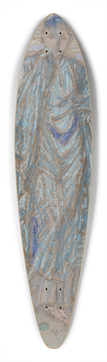 James Abbott McNeill Whistler - Morning Glories 39.3 inch art pintail longboard deck