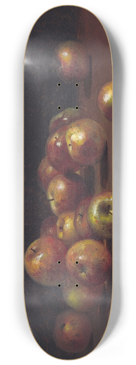 Charles Ethan Porter - Still Life with Apples 8.25 inch art skate deck