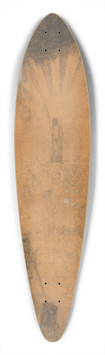 James Ensor - Christ shown to the People 39.3 inch art pintail longboard deck