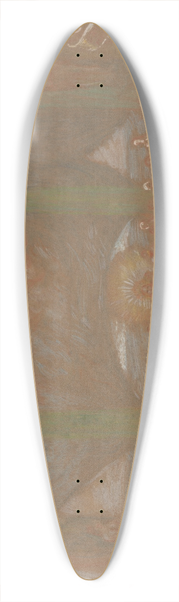 James Ensor - De bruiloft van Kana 39.3 inch art pintail longboard deck