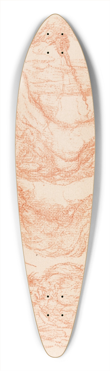 James Ensor - Flagellation 39.3 inch art pintail longboard deck