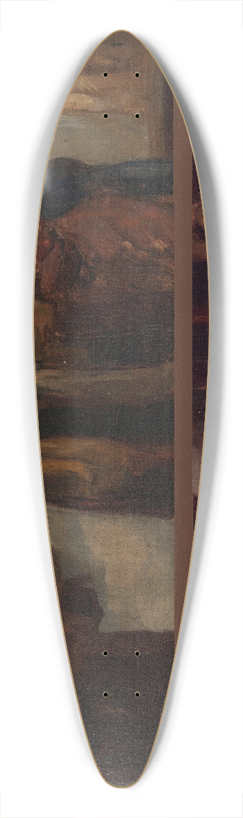 James Ensor - Return of the prodigal son 39.3 inch art pintail longboard deck