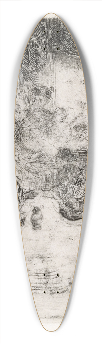 James Ensor - The Adoration of the Shepherds 39.3 inch art pintail longboard deck