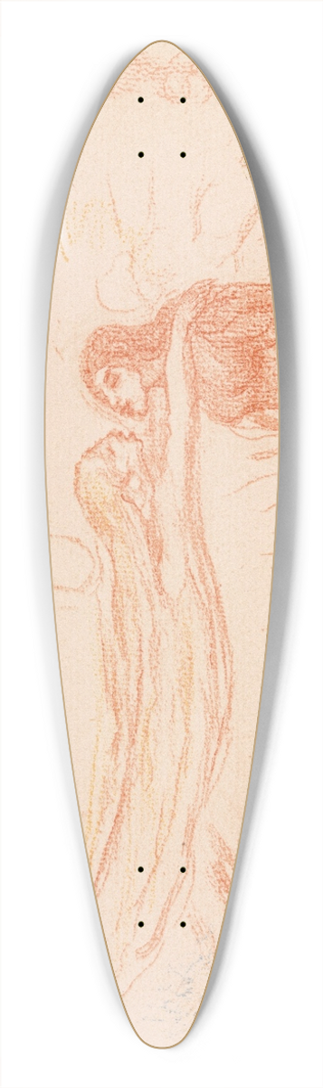 James Ensor - The Annunciation 39.3 inch art pintail longboard deck