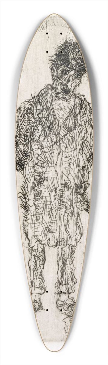 James Ensor - The Scoundrels 39.3 inch art pintail longboard deck