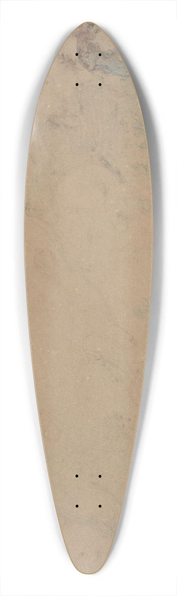 James Ensor - Wenken der nimfen 39.3 inch art pintail longboard deck