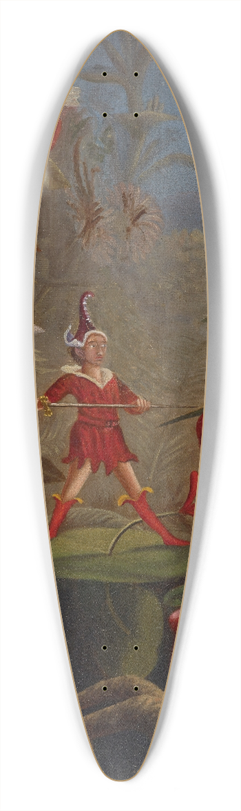 James Farrington Gookins - Fairy Marauders 39.3 inch art pintail longboard deck