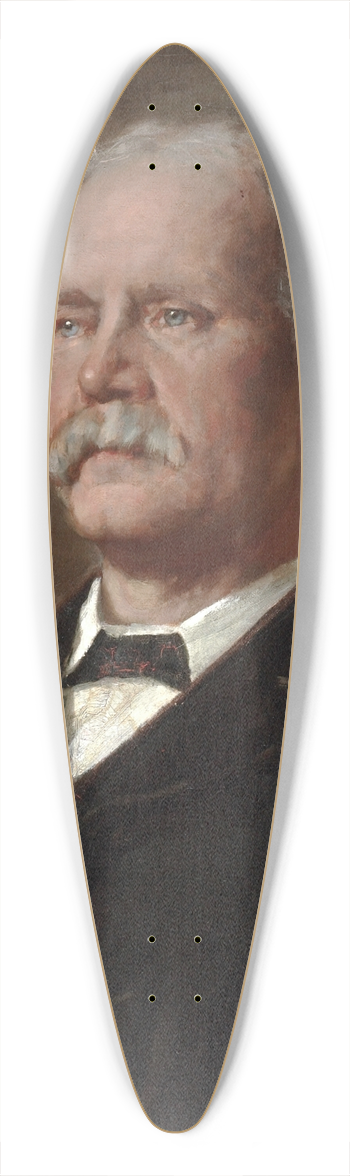 James Nairn - Portrait of the late John Newton, Esq. 39.3 inch art pintail longboard deck