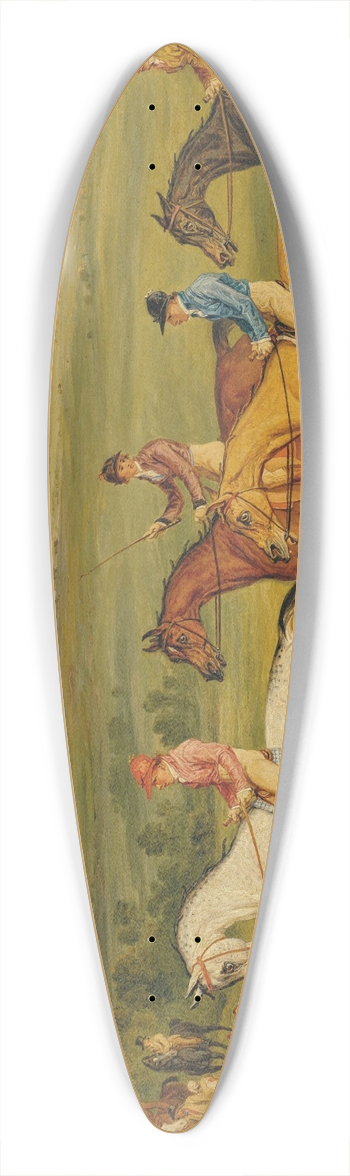 James Ward - Confidence 39.3 inch art pintail longboard deck