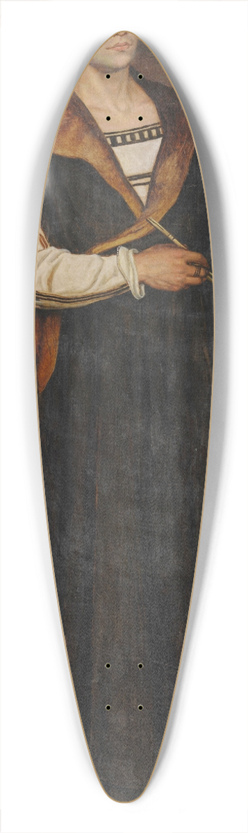 Jan August Hendrik Leys - The Painter Quinten Massijs 39.3 inch art pintail longboard deck