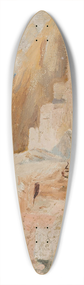 Jan Cigliski - Delphi. From the journey to Greece 39.3 inch art pintail longboard deck